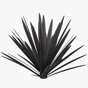 flax platt black 3D model