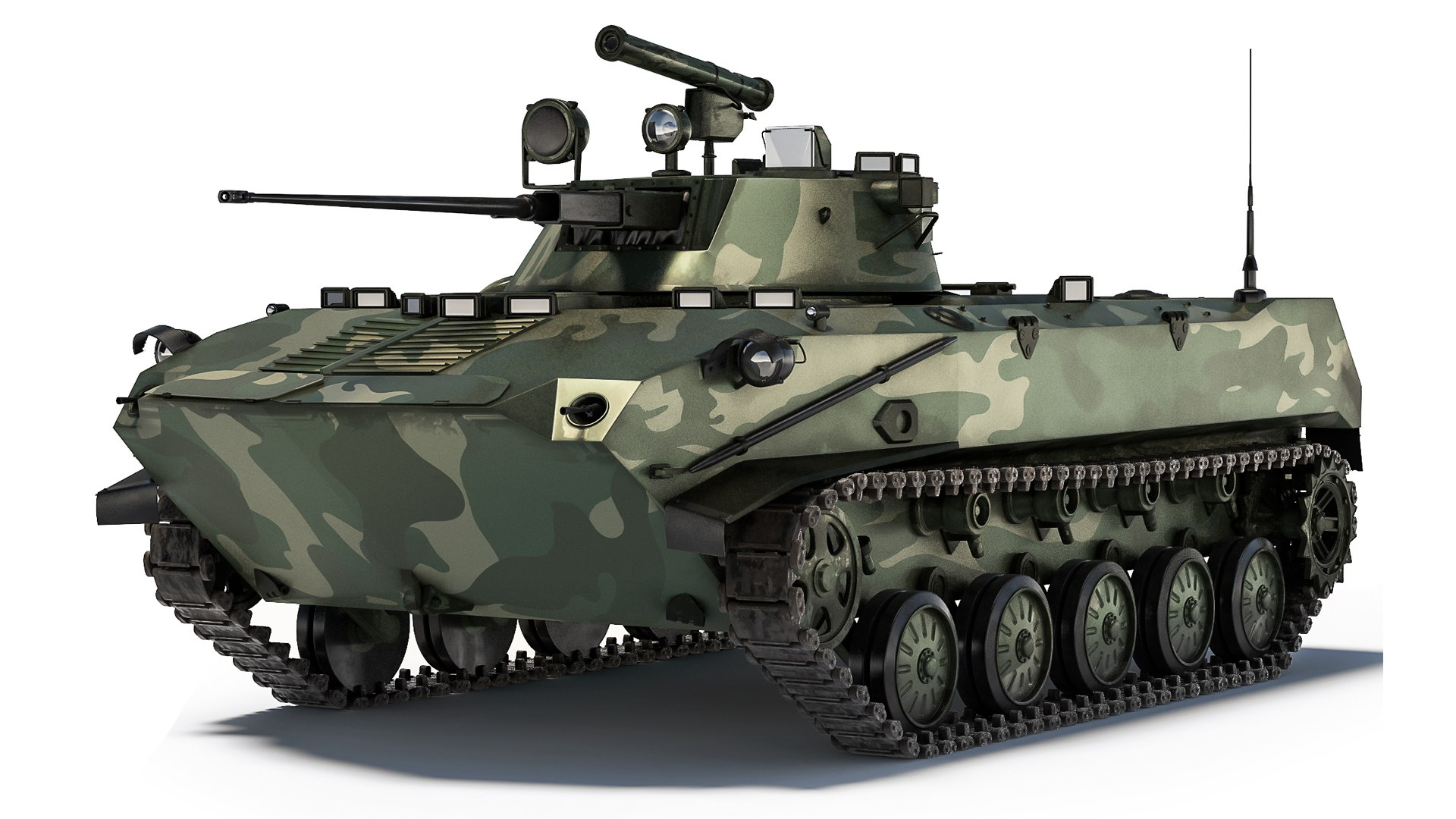 3D Model BMD-2 1985 - TurboSquid 2190565