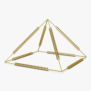 Golden Pyramid Yu Shynsye 24x24x16 M 1 3D model