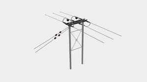 Wooden Telegraph Pole Farmers Field