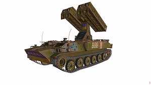 9k35 strela-10 3D model