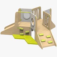 Toddler play Toboggans Structure 4