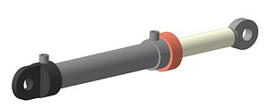 hydrocylinder 3d ige