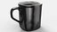 Taza De Café Nescafé Negra Con Café