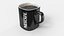 Taza De Café Nescafé Negra Con Café