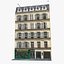 Conjunto fotorrealista de edificios de la ciudad europea 4