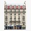 Conjunto fotorrealista de edificios de la ciudad europea 4