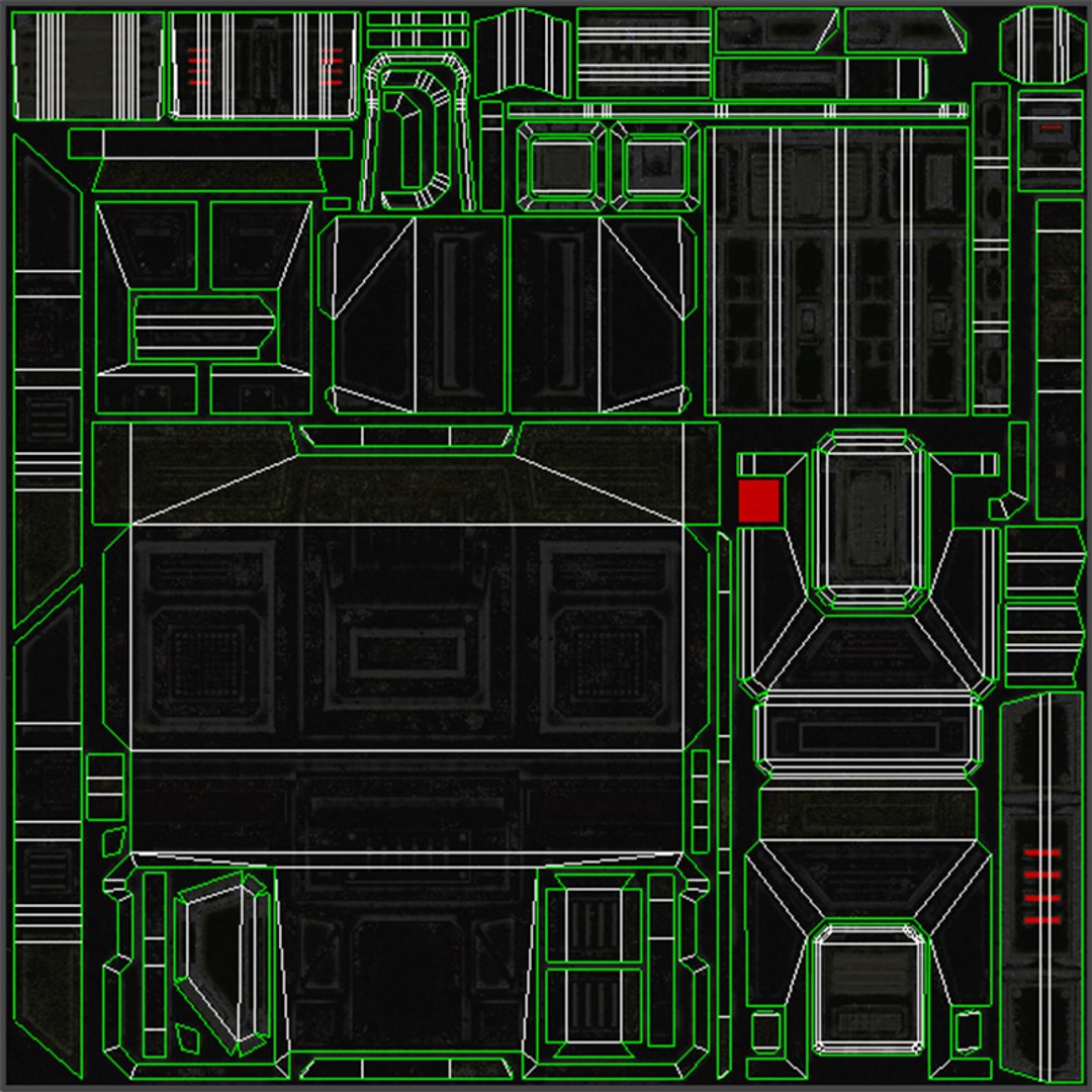 Block Control B 3D model - TurboSquid 1718847