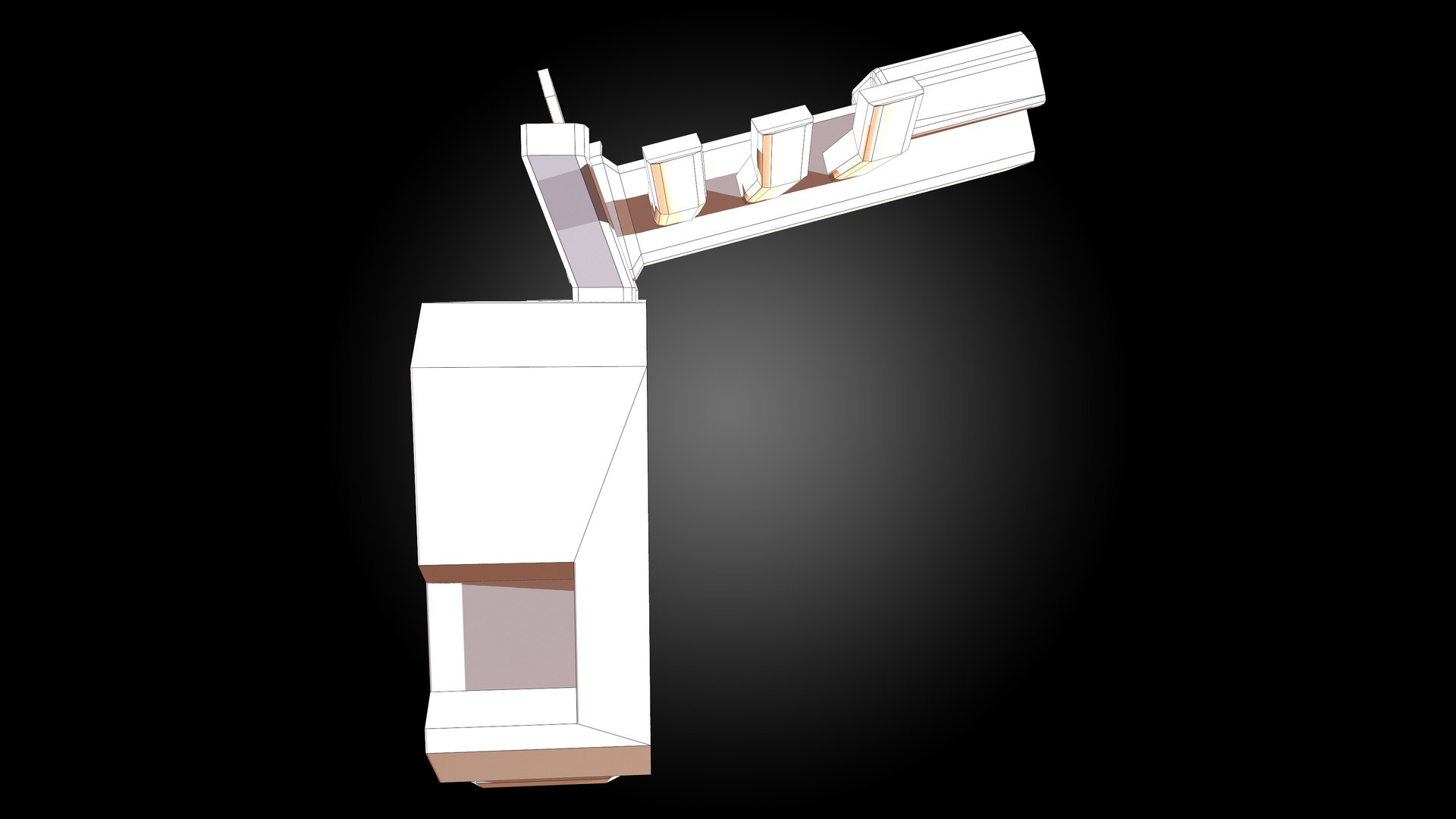 Block Control B 3D model - TurboSquid 1718847