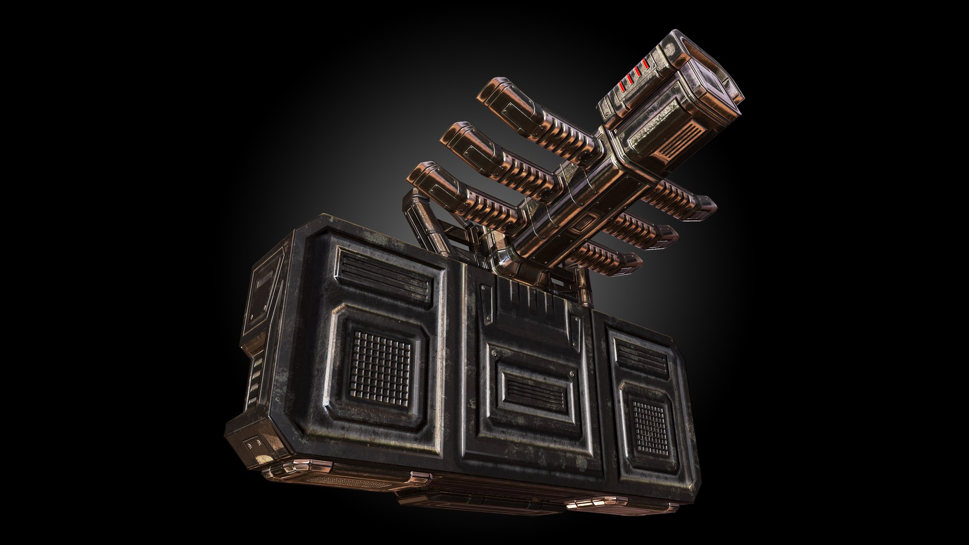 Block Control B 3D model - TurboSquid 1718847