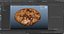 Chocolate Chip Cookie AR VR PBR Lowpoly mit spielfertigem 3D-Modell