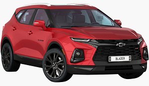 3D chevrolet blazer 2020 rs