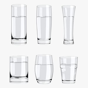 3D model Glass Collection