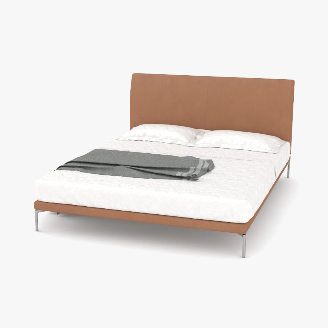Zanotta Talamo 침대 3D 모델 - TurboSquid 2171705