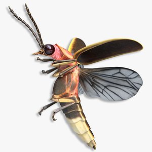 max firefly bug flying pose