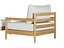 Fauteuil et repose-pieds Hargrove