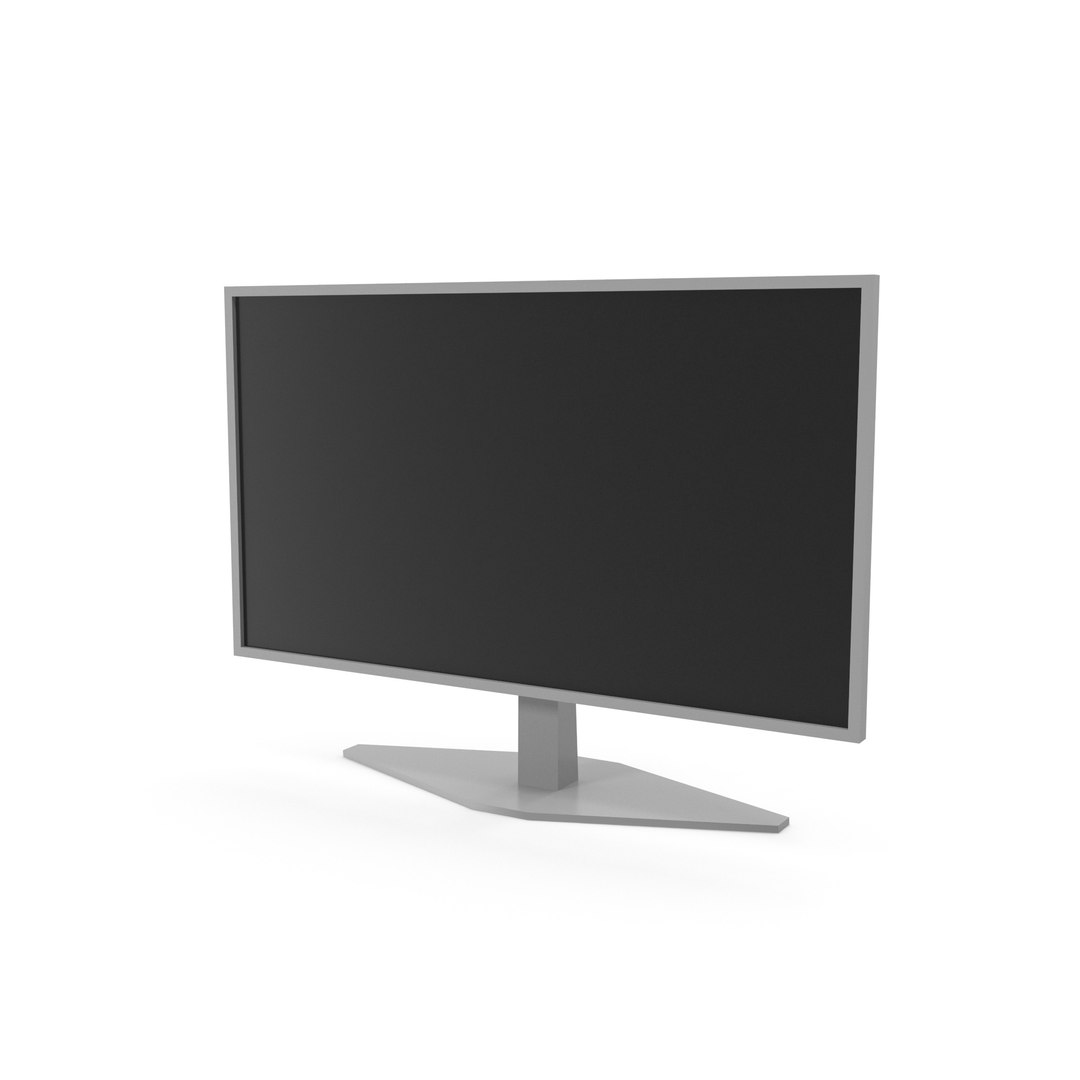 3D monitor electronics model TurboSquid 1682863