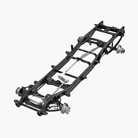 DUALLY PICKUP TRUCK CHASSIS 4WD IFS