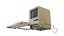 Ordenador Macintosh 128K antiguo