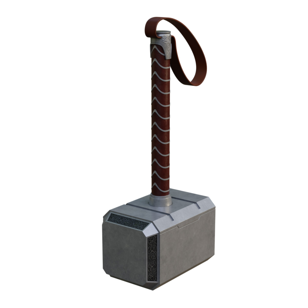 Hammer thor 3D - TurboSquid 1593458