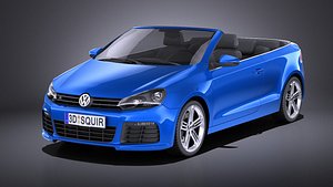 Volkswagen Golf R Convertible 2014 VRAY