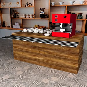 3D model Coffee Unit 8K