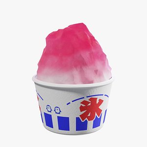 Shaved Ice Japanese 3D model