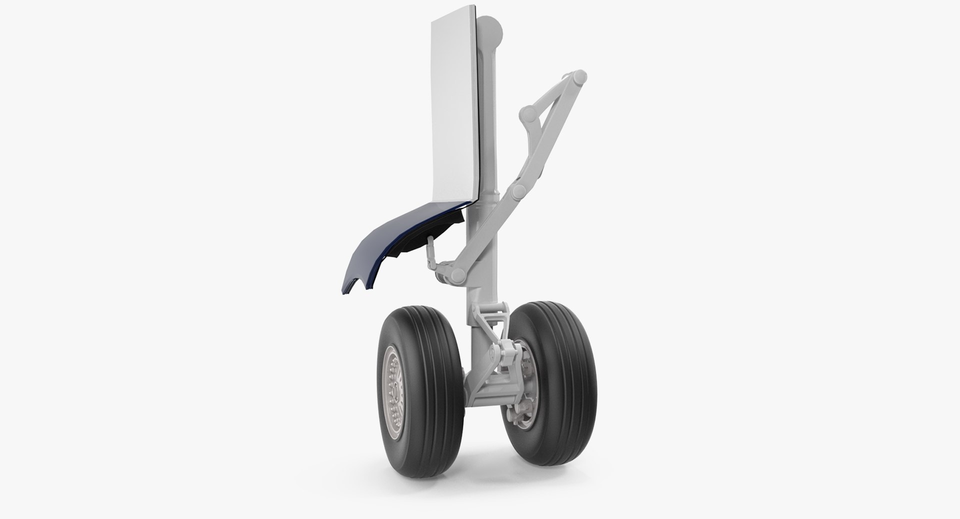 Aircraft Jet Landing Gear 3D Model preview
