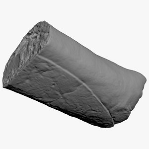 Burrito Half 01 3D Print 3D