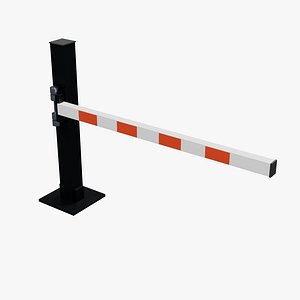 Pinned Vehicle Access Barrier with Drilled Ground Plate