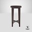 Tabouret de Bar Siège Canné