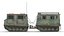 Bandvagn 206 Low Poly