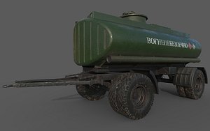 Fuel trailer 3D
