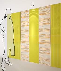 3d tile ceramic model