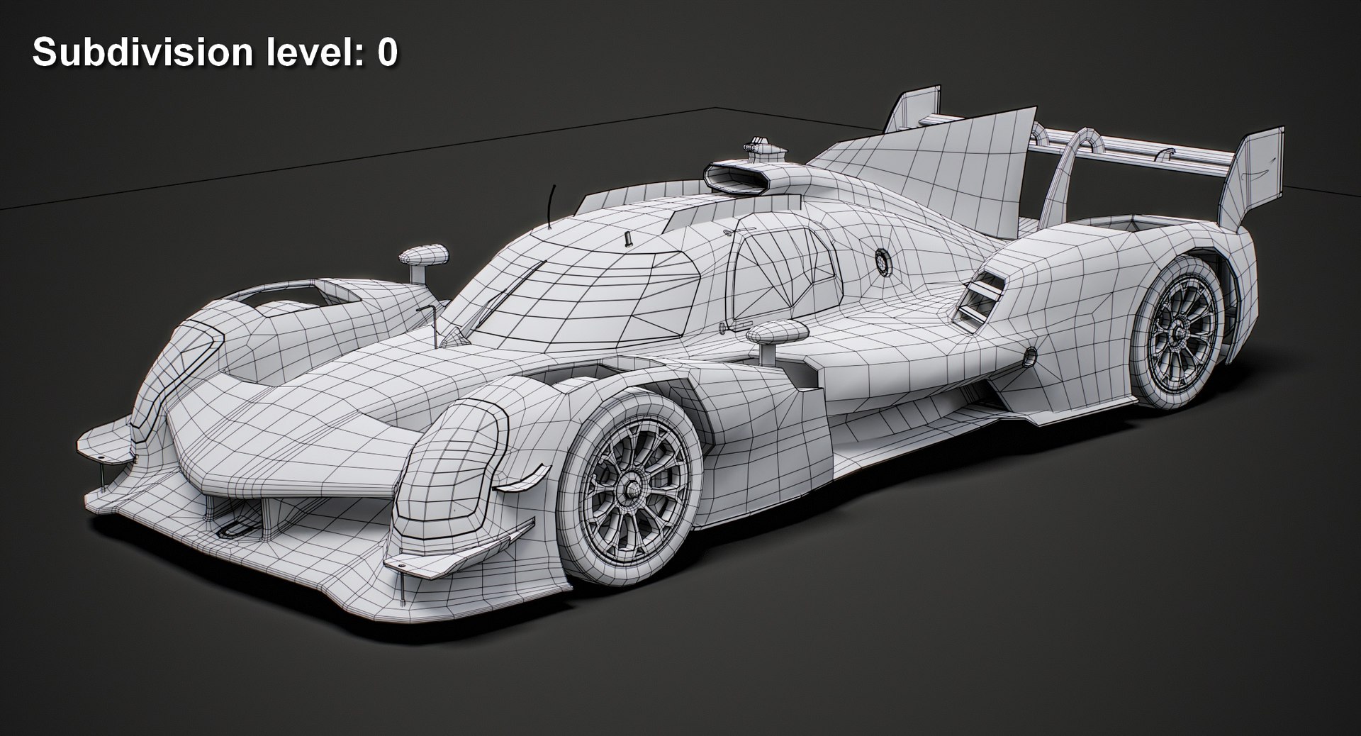 Toyota GR010 2024 Hybrid WEC LMH Hypercar model https://p.turbosquid.com/ts-thumb/kq/HcnM6o/dc/screenshot_006/jpg/1723462475/1920x1080/fit_q87/bbc42e8f06e48042ff1d11af9d34abd27d718be4/screenshot_006.jpg