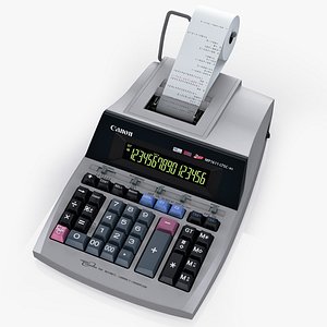 3d model printing calculator canon mp1611-ltsc