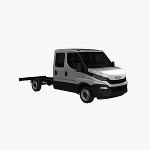 3d model iveco daily 2016 crew