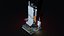 Sci-Fi Low Poly Skyscraper - Mobile Game Asset