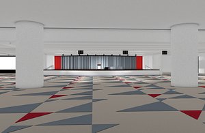 3D multipurpose convention center