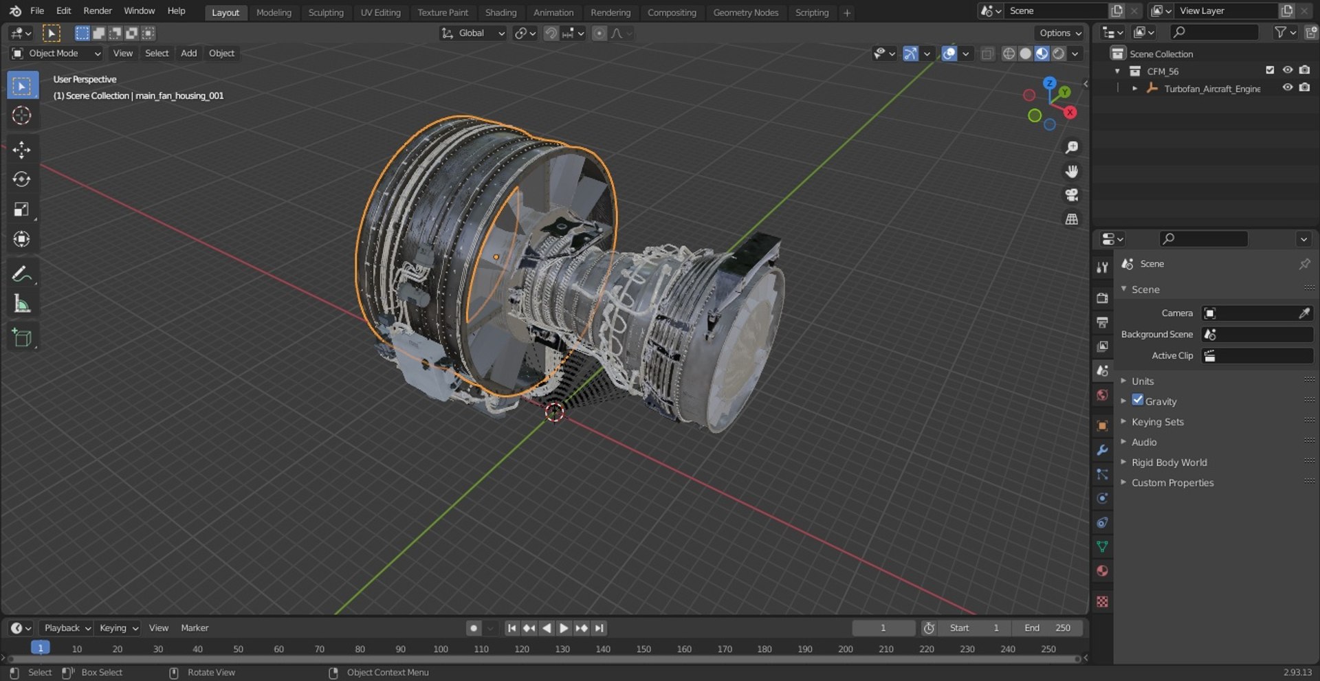 Aircraft Turbofan Engine CFM International CFM56 3D model https://p.turbosquid.com/ts-thumb/kq/fm5OpW/C9/aircraftturbofanenginecfminternationalcfm563dsmodel039/jpg/1674004624/1920x1080/fit_q87/dae73e822511775e617aaea0250b336c70330ef0/aircraftturbofanenginecfminternationalcfm563dsmodel039.jpg