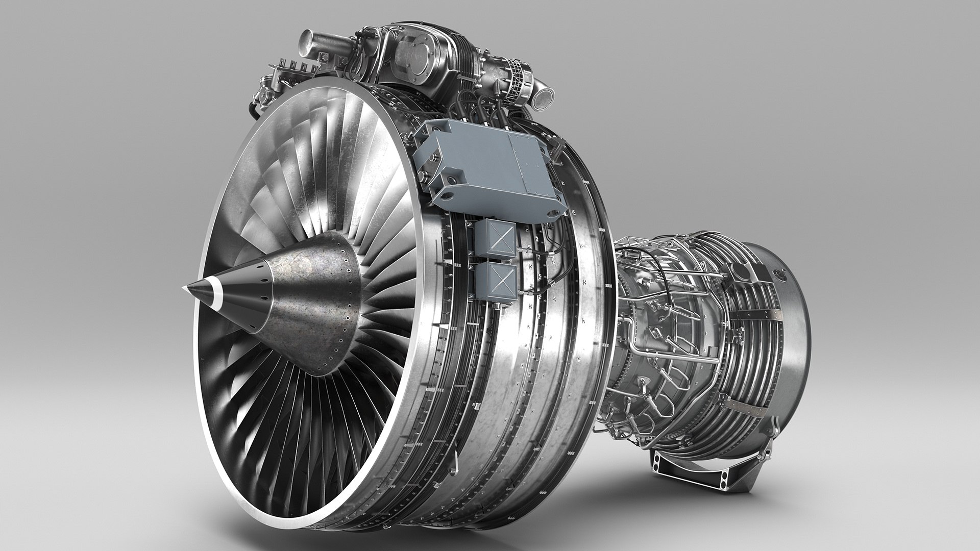 Aircraft Turbofan Engine CFM International CFM56 3D Model - TurboSquid ...