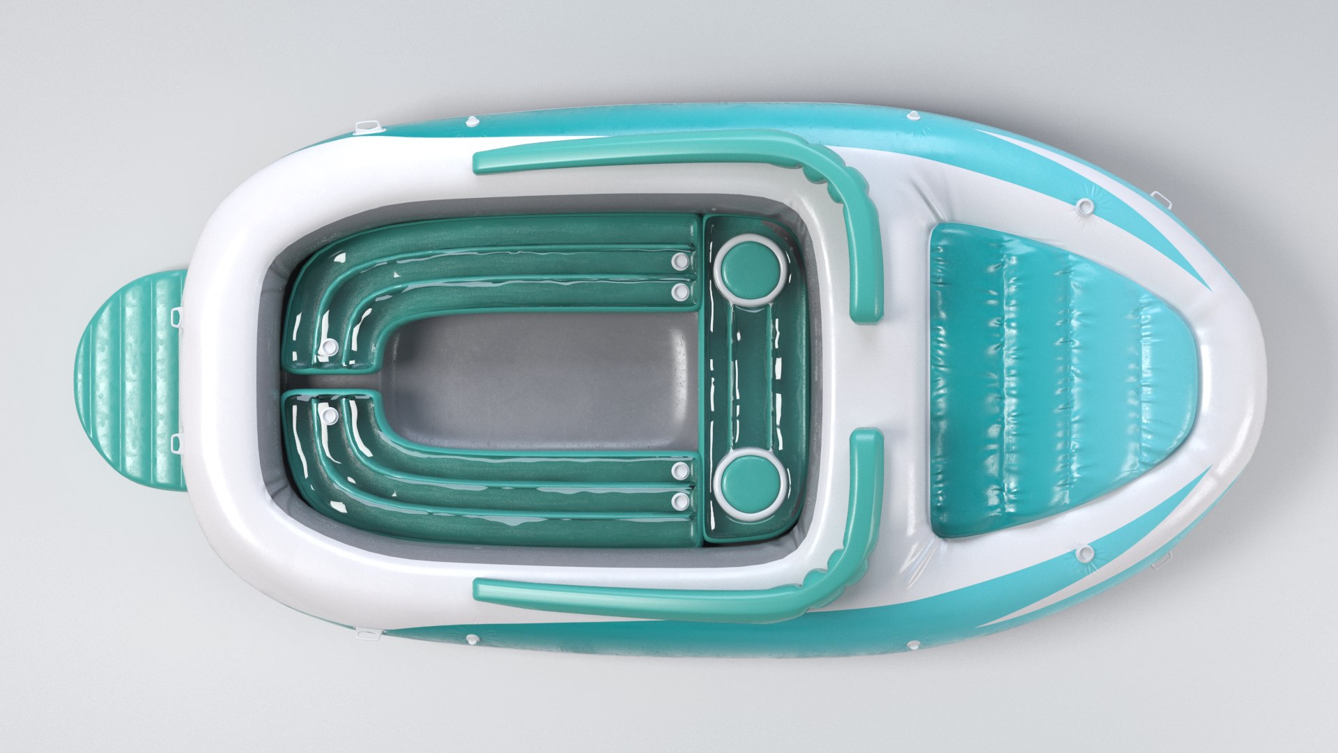 Inflatable Speed Boat 3D Model - TurboSquid 2348100