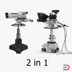 TV Studio Cameras Collection