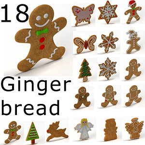 3d ginger ginger model