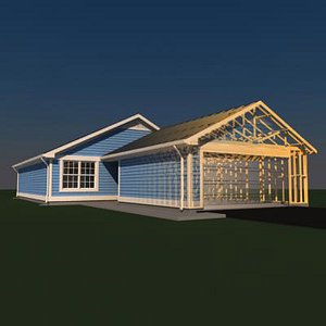 3d interior exterior
