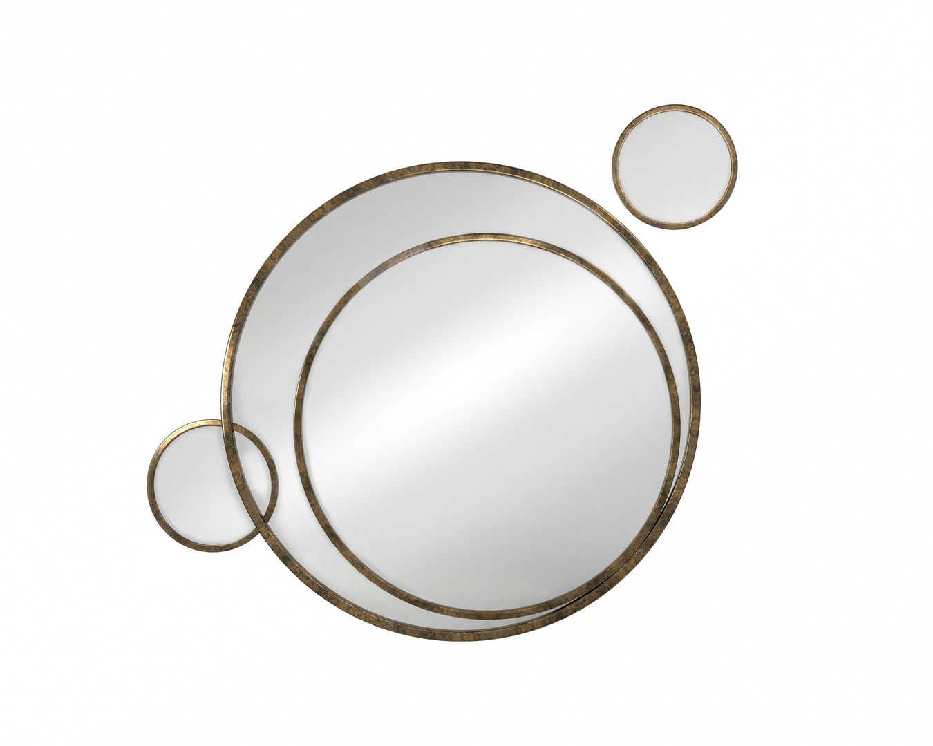 3D decor wall mirror model - TurboSquid 1231390