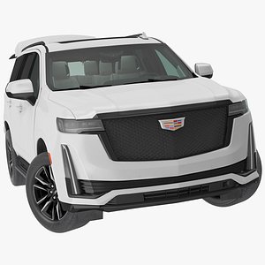 3D Cadillac Escalade 2021 Rigged