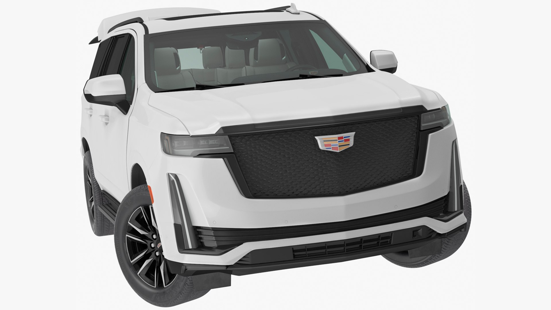 Cadillac Escalade 2021 Rigged 3D model preview