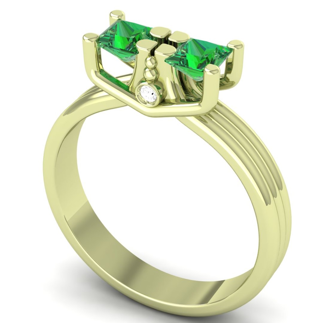 ring gem wedding 3D model https://p.turbosquid.com/ts-thumb/kq/oKWck9/CQMl6DKp/doublerectangles7/jpg/1597231711/1920x1080/fit_q87/ed5f572c26469427397e850c3b54f312d8416f7b/doublerectangles7.jpg