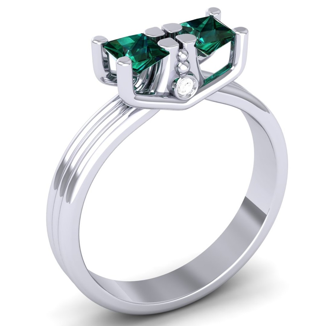 ring gem wedding 3D model https://p.turbosquid.com/ts-thumb/kq/oKWck9/c5Bu35Ot/doublerectangles14/jpg/1597231904/1920x1080/fit_q87/d8fec72b23a46fab362635d255815eec362ddb2d/doublerectangles14.jpg